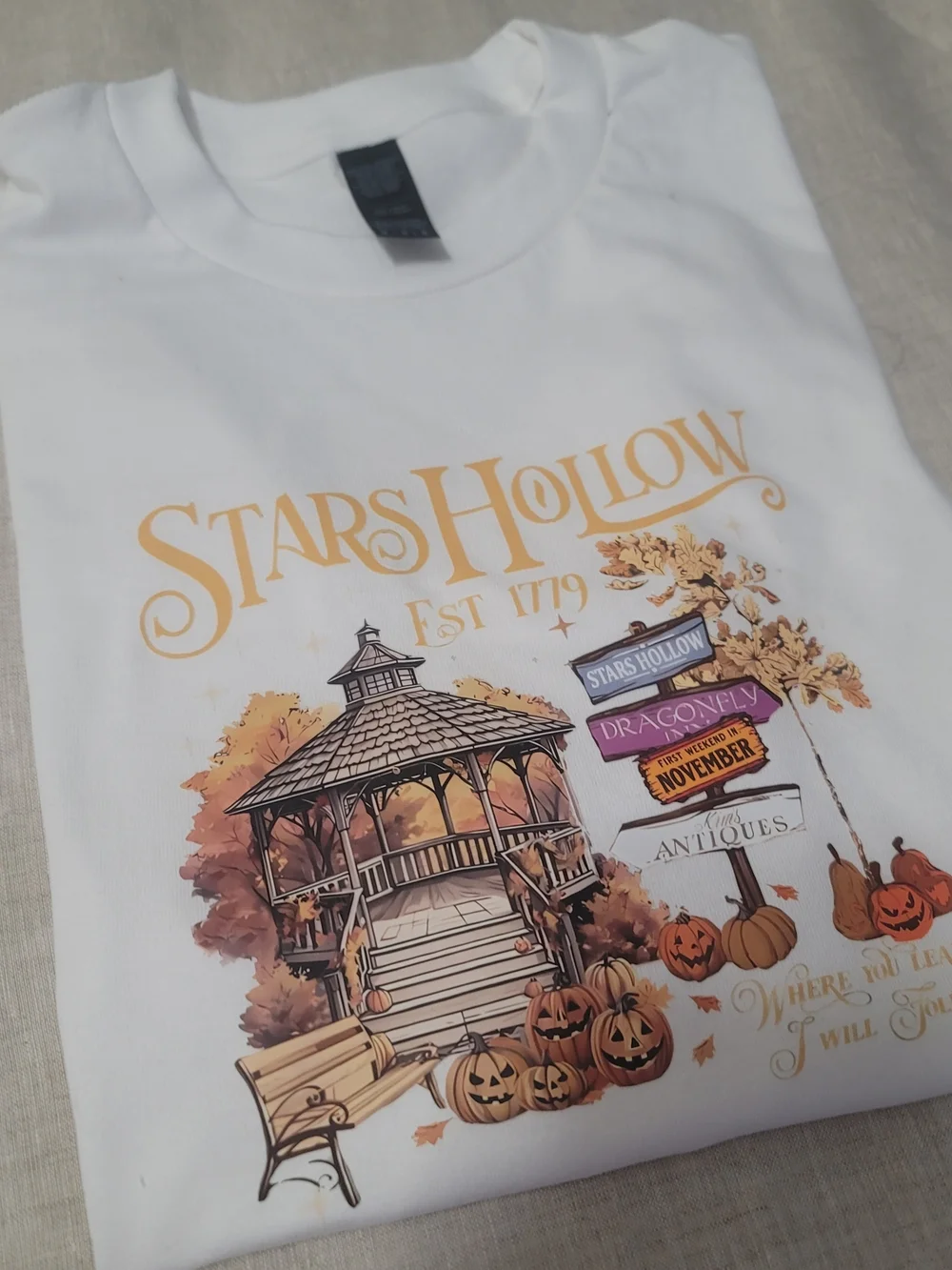 Stars Hollow Fall Festival Graphic T-Shirt & Tote Fall/ Halloween